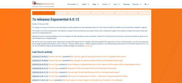 Share Exponential!